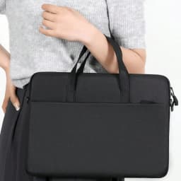 Custom Laptop Bag 14.96 Inch Personalized Name Embroidery Briefcase Women Men Business Shoulder Handbag Sleeve Case Cover Bag