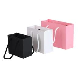 10pcs High Quality Kraft Paper Bags with Handles Reusable Jewelry & Clothing Packaging for Wedding Birthday Party Gifts