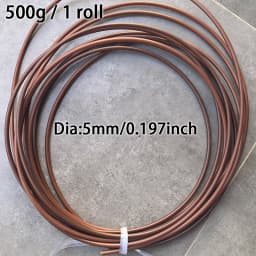 Dia5/6mm Whole Roll 500g Plastic Rattan Core DIY Handmade Furniture Products Woven Rattan Crafts Materials Fixed Vine Roll Tools