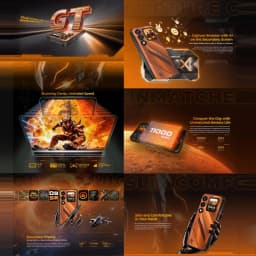 Oukitel WP66 Rugged Phone 12GB+512GB 6.6'' Android 16 Dimensity 7025 108MP Camera 33W NFC 5G Smartphone