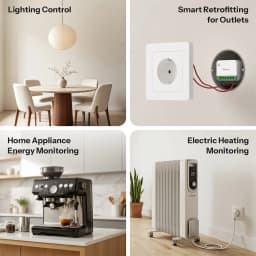 SONOFF MINI-1GSP MINI ONE PM Matter Over WiFi Smart Switch Overload 16A Smart Energy Monitoring Matter Compatibility Apple Home