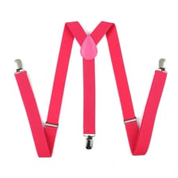 Solid Color Kids Suspenders Clip-on Straps Adjustable Elastic Y-Back Brace Children Boy Girl Braces Baby Wedding Tie Accessories