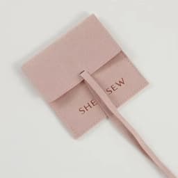 50pcs Wholesale Custom Jewellery Drawstring Bag Pouch Multifunction Suede Microfiber Jewelry Rings Earrings Packaging Bag With L
