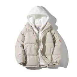 Women's Winter Oversize Jacket 2025 Down Cotton Padded Coat Female Loose Casual Overcoat Female Fashion Hooded Short Parkas
