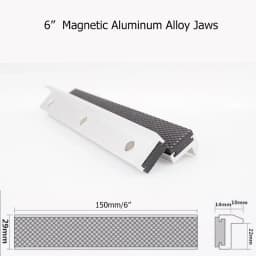 Vise Magnetic Protective Cover 2.5-8'' Jaws Protect Cover Aluminium Alloy Rubber Hand Tools Bench Vise Protector Accessories