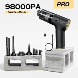 CENRR 980000PA Mini Car Vacuum Cleaner Strong Scution Powerful Wireless Car Cleaner HandHeld Air Gun Portable Vacuum Cleaner