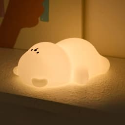 Night Light for Kids 2 Brightness Silicone Nursery Sleeping Light Portable USB Rechargeable Bedside Lamp For Baby's Room