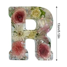 Dry Flower Letter Lamp Luminous Alphabet LED Light Decororation Night Light for Home Wedding Birthday Christmas Party Decoration