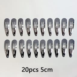 10/20/30PCS Women Basic Alloy Hairpin Silver Gold Waterdrop Shape Hair Clips Girls DIY Hairstyle Clip Fashion Hair Accessories