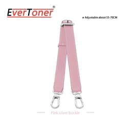 EverToner Bag Shoulder Strap For Long-champ Bag Adjustable Free Punching Modified Messenger Strap Leather Shoulder Strap