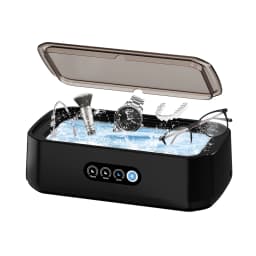650ml Adjustable Large Capacity Ultrasonic Cleaner Fast Powerful Jewelry Brace Glasses Jewelry Cleaning Machine Household 2026