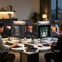 MSECORE Liquid Cooling Gaming PC AMD Ryzen 9 9950X3D RTX5070 Discrete Graphics DDR5 Dual M.2 NVMe SSD WiFi6E BT5.3 2.5G LAN 8K