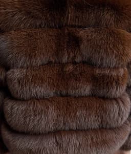 HUAQIUMEISI Real fox fur blankets suitable for autumn and winter home outdoor use with natural fox fur jacket blanket