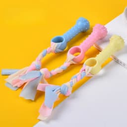 Pet Dog Chew Toys Rubber Bone Toy Aggressive Chewers Dog Toothbrush Doggy Puppy Dental Care For Dog Pet Accessories