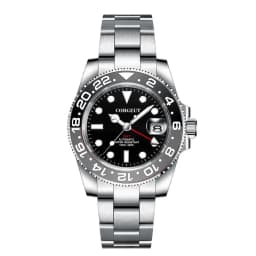 Custom Logo New Men Mechanical Wristwatch Jubilee Stainless NH34 GMT Watch Sapphire Glass Men Watches hombre