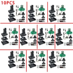 dawupine BAT411 Li-ion Battery Plastic Case PCB charging Protection Board Housing Shell Box For Bosch 10.8V 12V BAT412A BAT413A