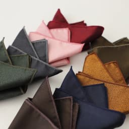 2026 Spring Summer Solid White Pocket Square Mens Polyester Jacquard Green Brown Handkerchief Groom Wedding Shirt Accessories