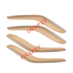 For BMW X1 E84 2010-2016 Car Inner door Panel handle Left Right Cover Interior Door Armrest Pull Trim Cover Beige Black