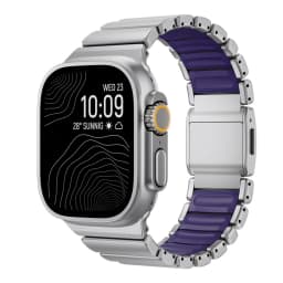 Silicone Magnetic Strap for Apple Watch Ultra 4/3/2 49mm Series 12/11/10 46mm Titanium Metal Band Iwatch 9 8 7 45mm SE3 44mm