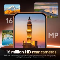 IVMI Global Vision 17Pro Max Smartphone Android 4GB RAM 32GB ROM 8+16MP Face ID 4G Network Google Play Store Mobile Phones