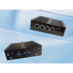 Fanless Mini PC OPNsense Router Intel Celeron N2940 Quad Cores 4 LAN Ports Gigabit Ethernet Firewall Appliance Pfsense