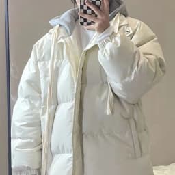 New Winter Thick Warm Fake Two Pieces Down Cotton Jacket Woman Parkas Overcoat Autumn Female Korean Loose Puffer Outerwear Black