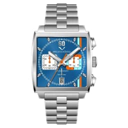 Specht & Sohne New Classic Men's Quartz Watch Blue Color Stainless Steel Japan VK63 Movt Genuine Leather Montre Homme 39MM