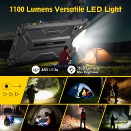 Ulefone Armor Pad 4 Ultra 5G Rugged Tablet Android 14 IP68/IP69K 11800mAh Battery Up to 16GB+256GB 10.36" LED Light