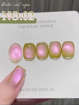 1-12pcs TC Summer Blue Glass Bead Cat Eye Gel Nail Polish Flash White Spar Nude Color Magnet Nail Art Gel Salon Christmas Nails