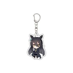 55MM Anime Pretty Derby Keychain Oguri Cap Special Week Silence Suzuka Tokai Teio Key Chain Acrylic Model Plate Christmas Gifts