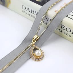 2/5pcs Meetee 3# Metal Zipper 40/50/60/70CM Open End Gold Teeth Zip for Sewing Bags Purse Down Jacket Skirt Clothing Accessories