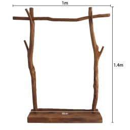 Wood Boutique Clothes Racks Drying Display Stylish Japandi Design Clothes Rack Hotel Modern Colgadores De Ropa Room Furniture