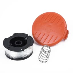String Trimmer For Black&Decker Nylon Black Spool Line 0.065 Inch Eater Replacement Cap RC-100-P With Spring AF-100