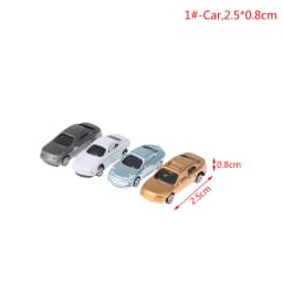 1:100-200 Dollhouse Miniature Car Truck Container Model Car Toy Doll Decor Toy игрушки для детей miniature items