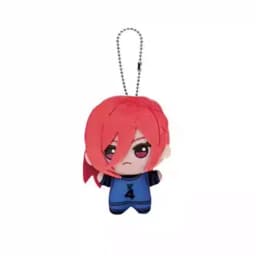 New Anime Blue Lock Hiori You Isagi Yoichi Cosplay Plush Doll Fluffy Maumet Pendant Puppet Keychain Keyring Charm Custom Gifts
