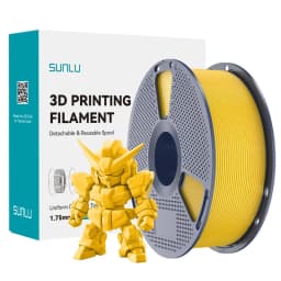 SUNLU 1 Roll PETG Clear Filament 1.75 ±0.02 mm 1 kg Spool (2.2 lbs) High Toughness Neatly Wound Filament Fit Most FDM Printer