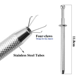 1PC Surgical Steel Dermal Anchor Holding Pliers Piercing Tool Dermal Forceps 3/4/5mm Unscrew Tight Ball Piercing Jewelry Pliers