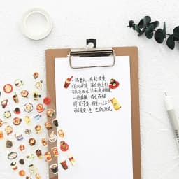 Lovely 1 Sheet PVC Stickers for Diary Scrapbook Notebooks Decoration Stationery Sticker Cartoon Packing Label School Supply