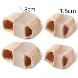 4 Pieces Men's and Women's Casual Athletic Toe Covers, Isolated Toes Prevent Overlapping