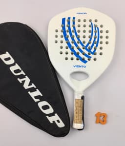 Padel Racket Carbon Fiber Surface with EVA Memory Flex Foam Core Padel Tennis Racquets Lightweight