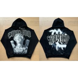 Brand MIXED EMOTION Zipper Jacket Autumn New Style Colored Hot Diamond Print Mixed Emotion Windbreaker Coats Men's Clothing