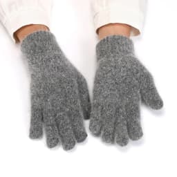 New Winter Thickened Solid Full Finger Gloves Women Men Autumn Knitted Mittens Hand Warmer Gloves Outdoor Cycling Soft Gloves
