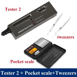 Brand Professional High Accuracy Diamond Tester 2 / 3 Gemstone Gem Selector Jewelry Watcher Tool Led Diamond Indicator Test Pen