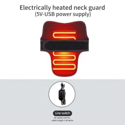 Home Use USB Heating Neck Support Neck Warm Sleeve Maintenance Hot Compress Neck Support Neck Brace Dropshipping Parental Gift