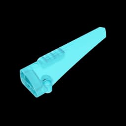 Gobricks GDS-1333 Technical, Panel Fairing # 6 Long Smooth, Side B compatible lego 64393 pieces of children's DIY