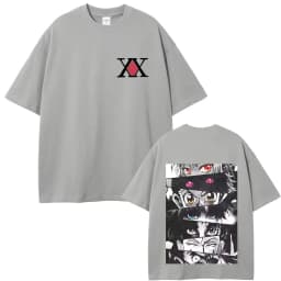 Anime Hunter X Hunter Eyes Graphic Printed T-shirt Men's and Women's T-shirt Men's Top Sports T-shirt 2026 Summer New Tee