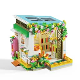194PCS City Building Blocks Sets Kits Friends House Bedroom Kitchen Model 3 IN 1 Deform Brinquedos Educational Toys for Girls