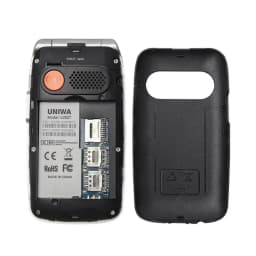 UNIWA V202T 4G Feature Phone Speed Dial Flip Cellphone 1450mAh SOS Big Button Loud Sound for Elderly Russian Keyboard Mobile