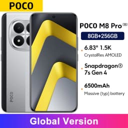 Global Version POCO M8 Pro Smartphone 50MP main Camera Snapdragon® 7s Gen 4 6.83" CrystalRes AMOLED display mobilephones