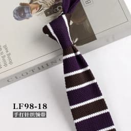 New Trendy British Casual Knitted Ties For Men Narrow Flat 6cm Width Striped Neckties College Boys Shirt Accessories Suit Cravat